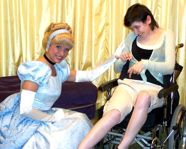 With Cinderella Rikki