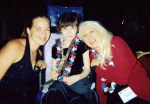 Karli at convention with Mindy and Nancy Wexler 