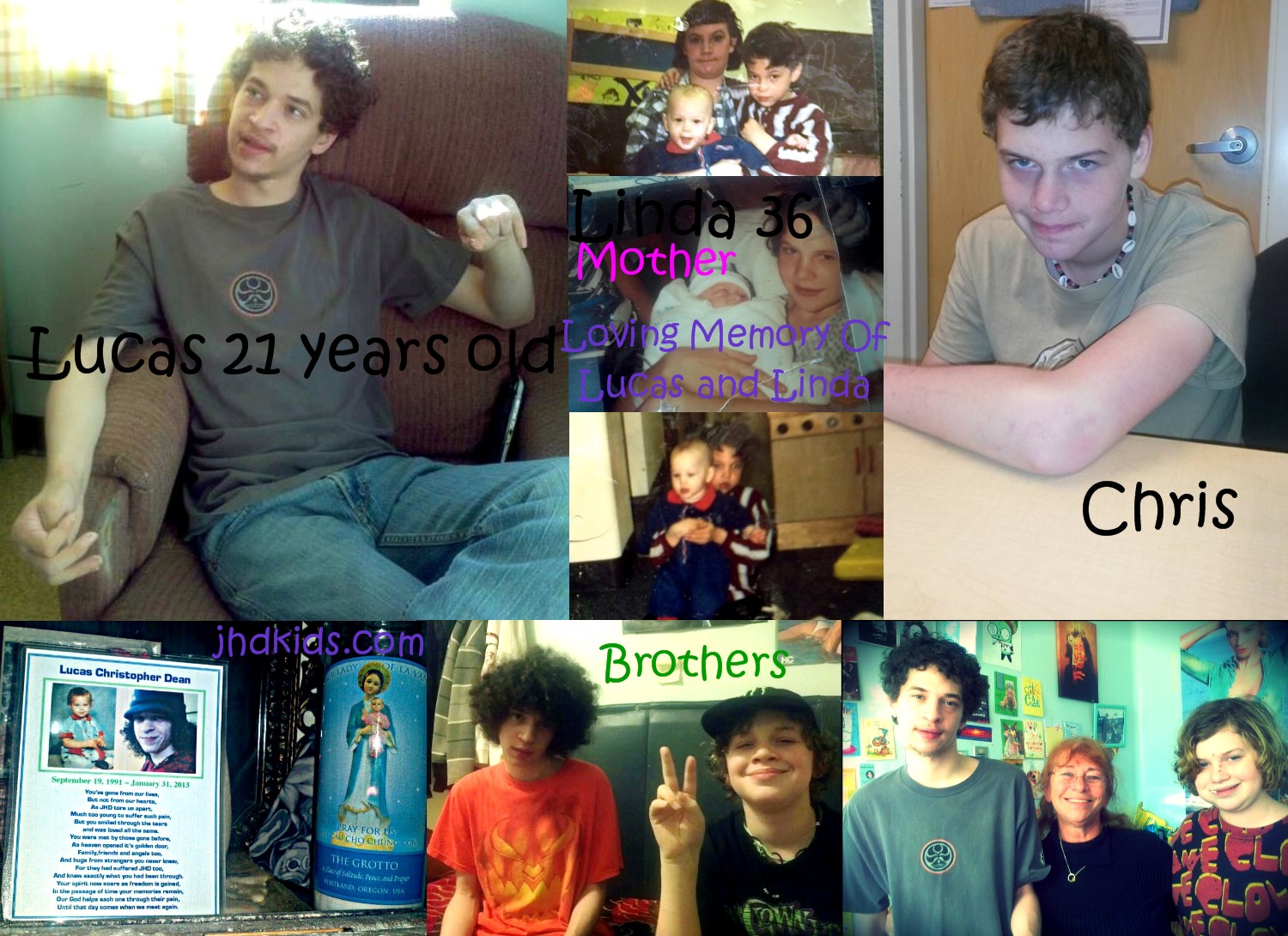 lucas chris and linda